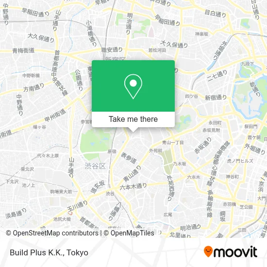 Build Plus K.K. map