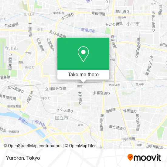 Yuroron map