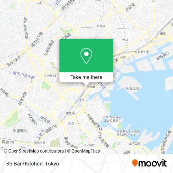 85 Bar+Kitchen map