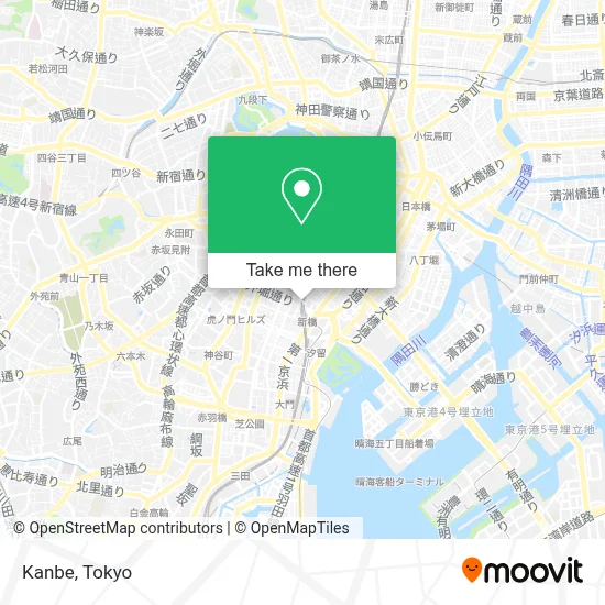 Kanbe map