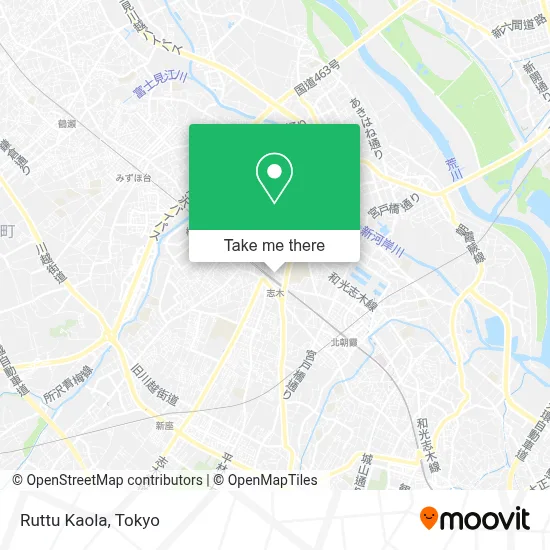 Ruttu Kaola map