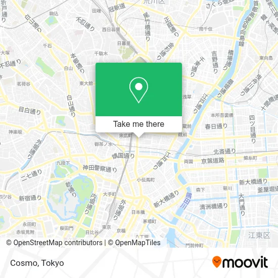 Cosmo map