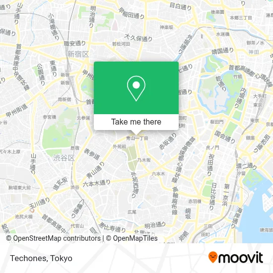 Techones map