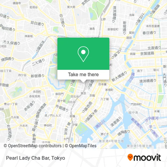 Pearl Lady Cha Bar map