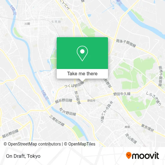 On Draft map