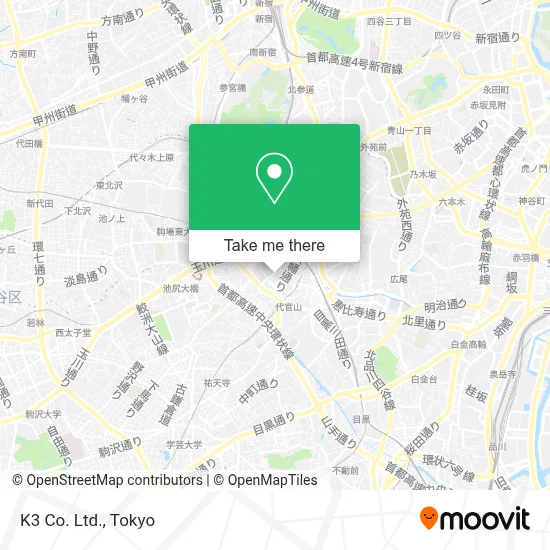 K3 Co. Ltd. map
