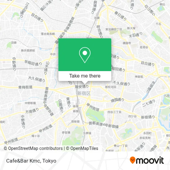 Cafe&Bar Kmc map