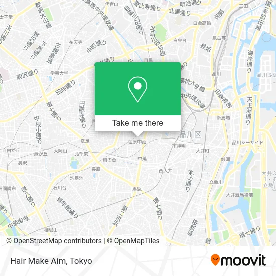 Hair Make Aim map
