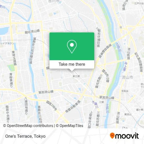 One's Terrace map