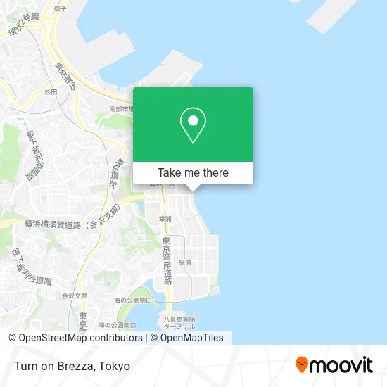 Turn on Brezza map