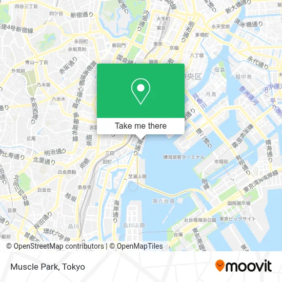 Muscle Park map