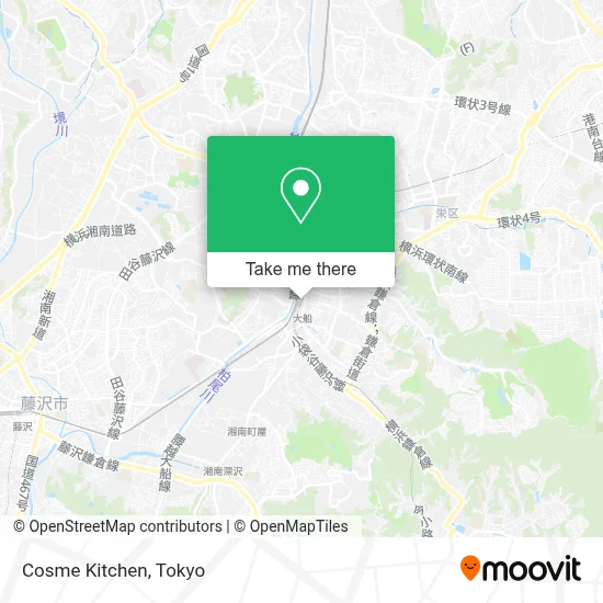 Cosme Kitchen map