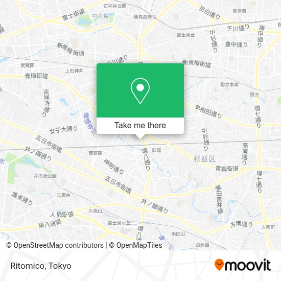 Ritomico map