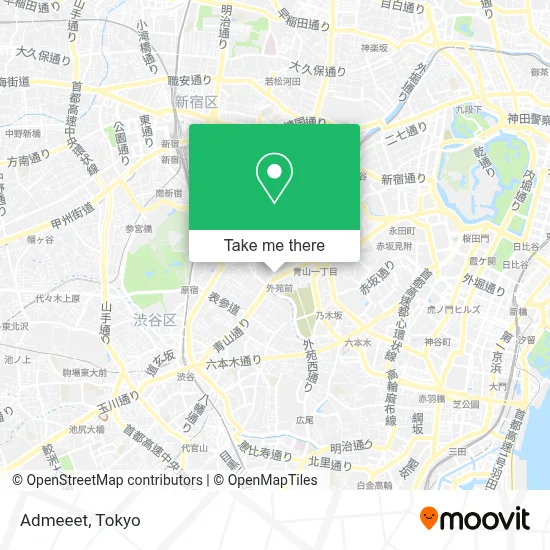 Admeeet map