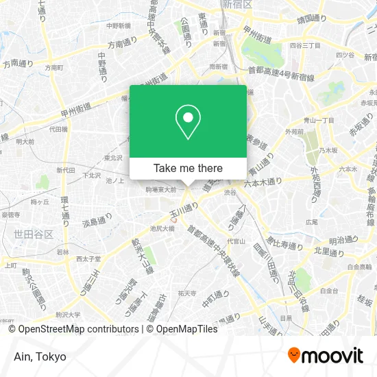 Ain map