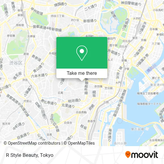 R Style Beauty map