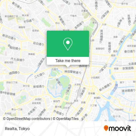 Realta map