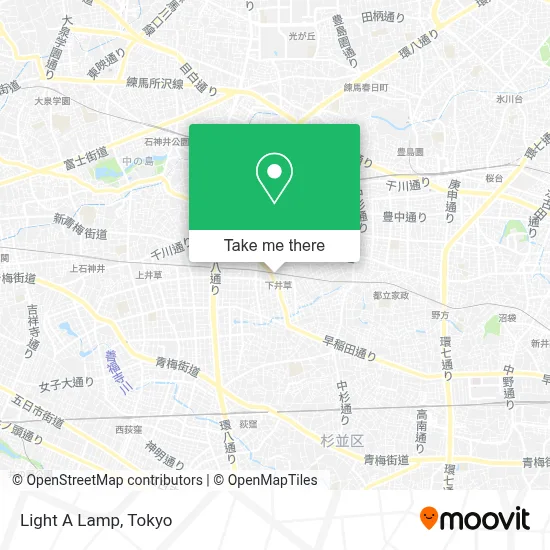 Light A Lamp map