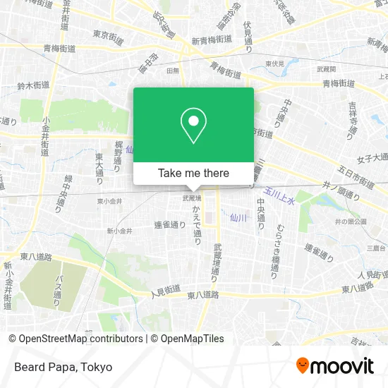 Beard Papa map