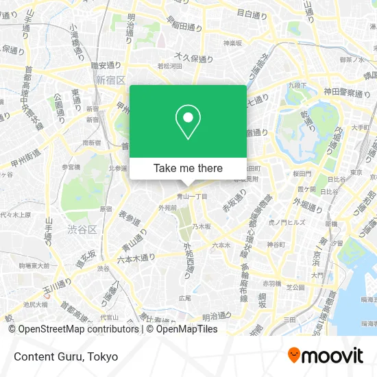 Content Guru map