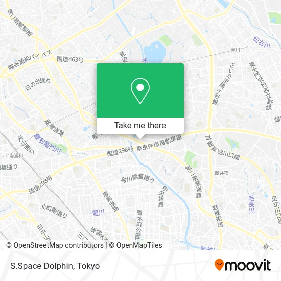 S.Space Dolphin map
