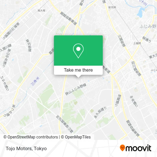 Tojo Motors map