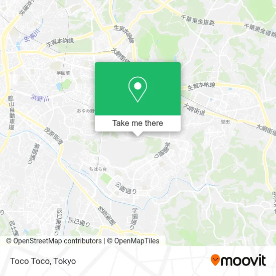 Toco Toco map