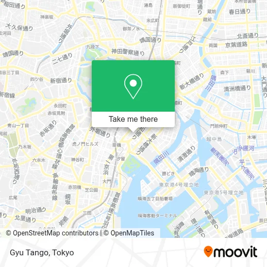 Gyu Tango map