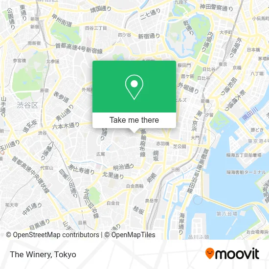 The Winery map