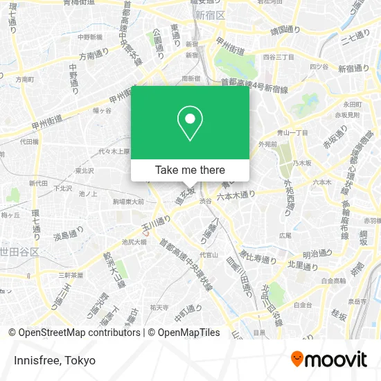 Innisfree map