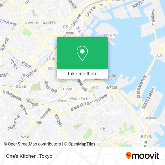 One's Kitchen map