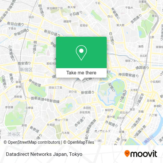Datadirect Networks Japan map