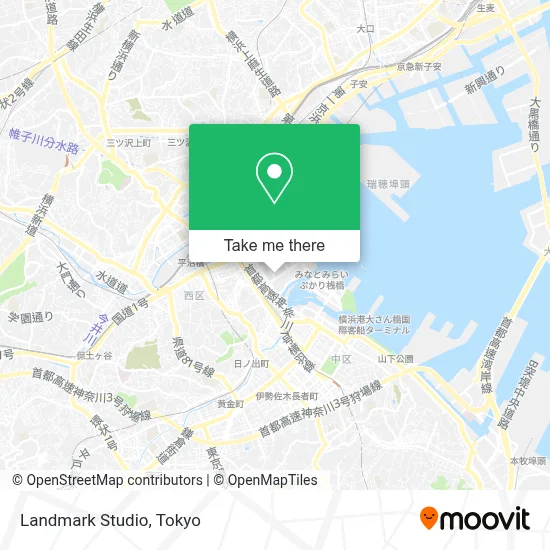 Landmark Studio map