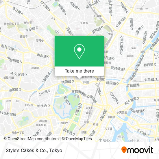 Style's Cakes & Co. map