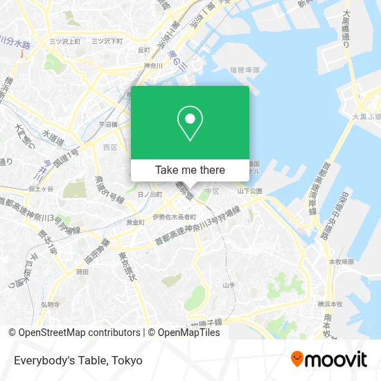 Everybody's Table map