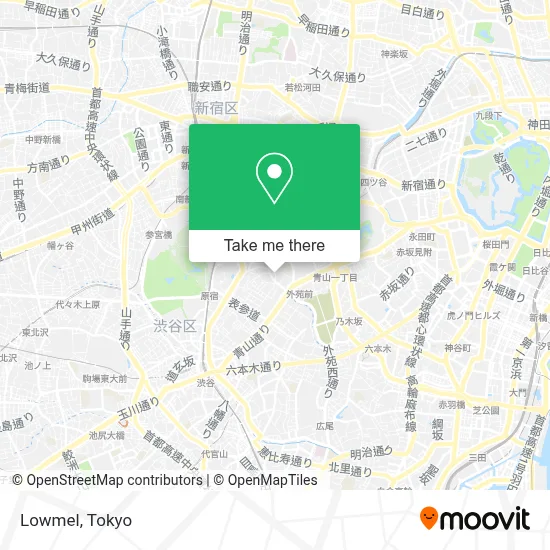 Lowmel map