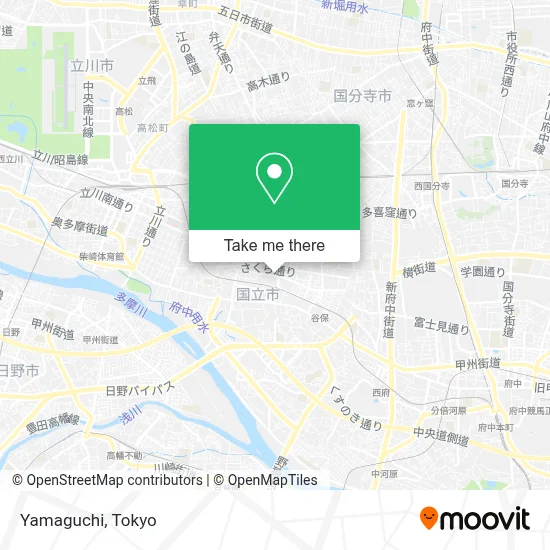 Yamaguchi map