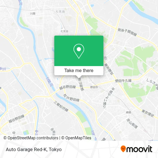 Auto Garage Red-K map