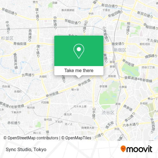 Sync Studio map