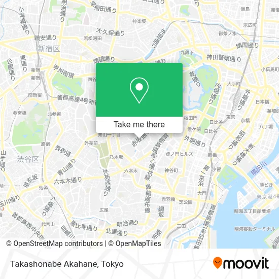 Takashonabe Akahane map