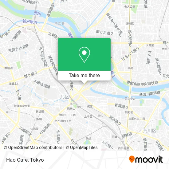 Hao Cafe map