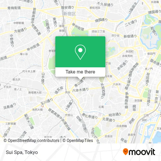 Sui Spa map