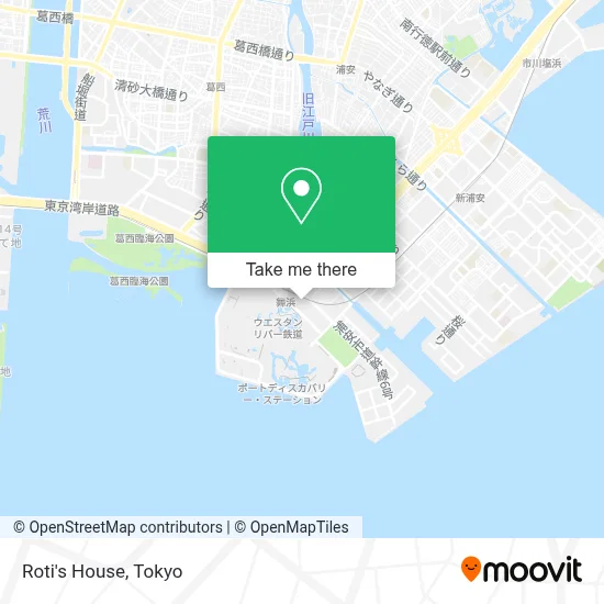 Roti's House map