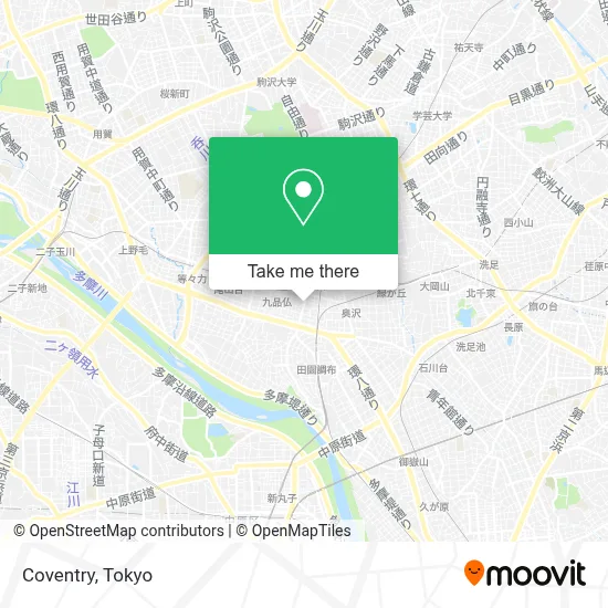 Coventry map