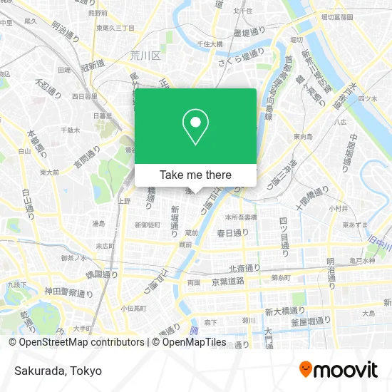 Sakurada map
