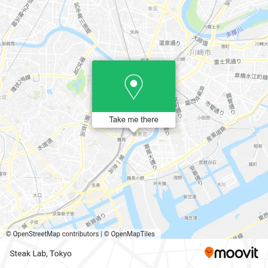 Steak Lab map
