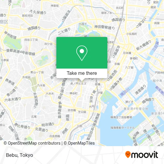 Bebu map