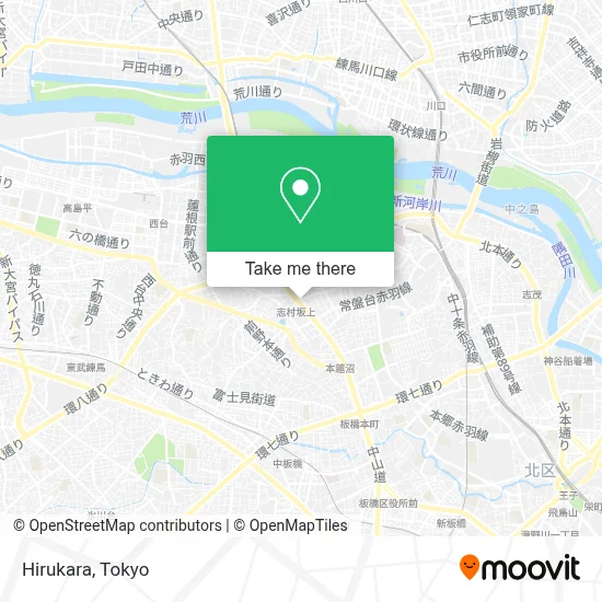 Hirukara map