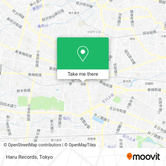 Haru Records map