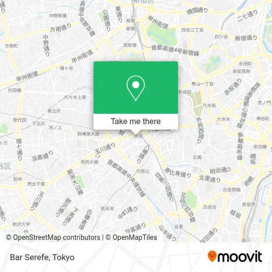 Bar Serefe map